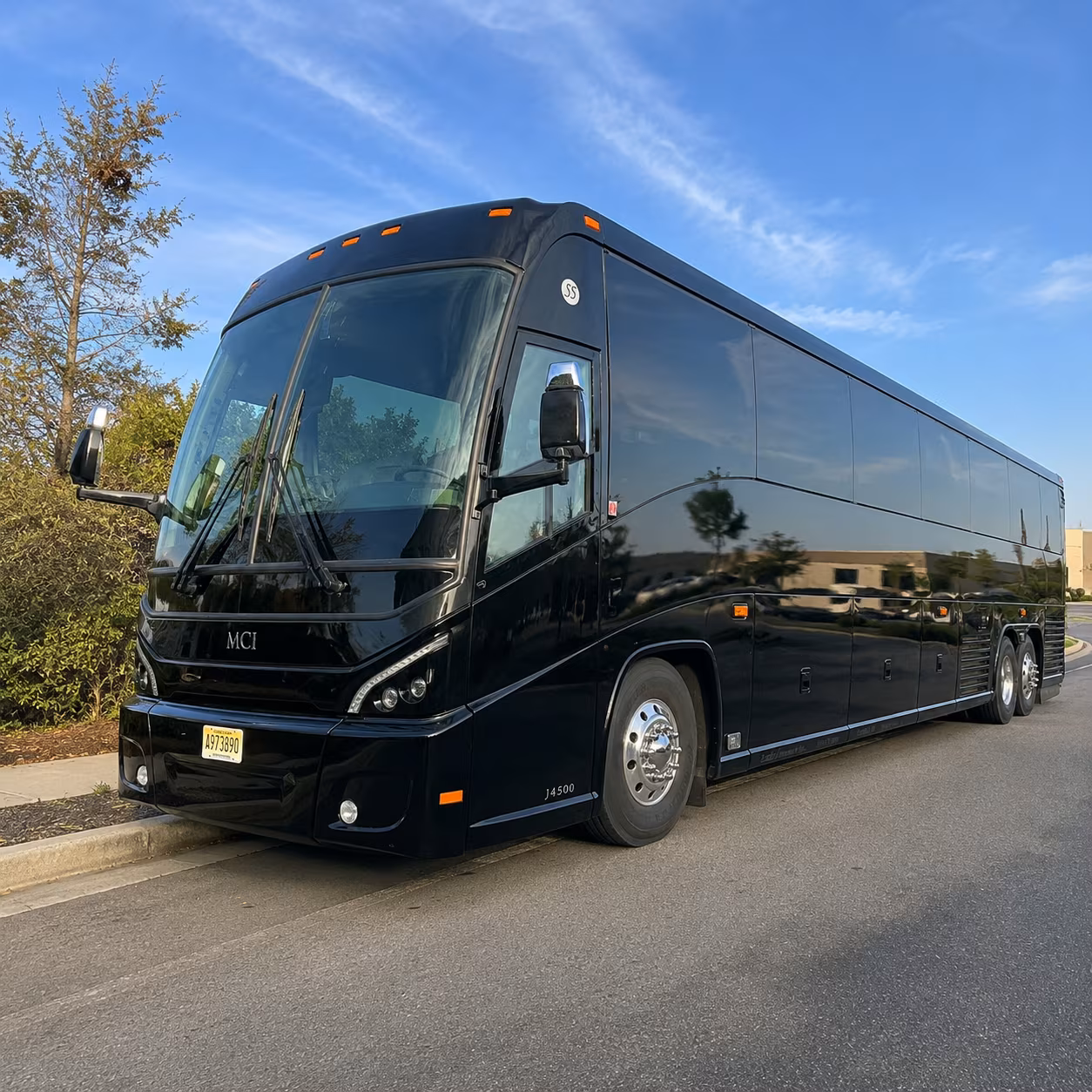 john wayne airport charter bus transfers for government military travelers