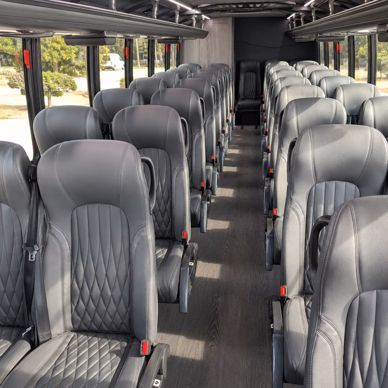 minibus rentals for larger tustin prom groups heading to oc venues