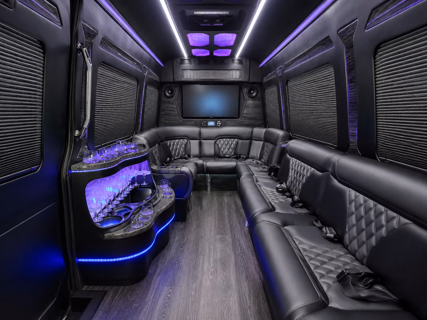 tustin 18 passenger party bus