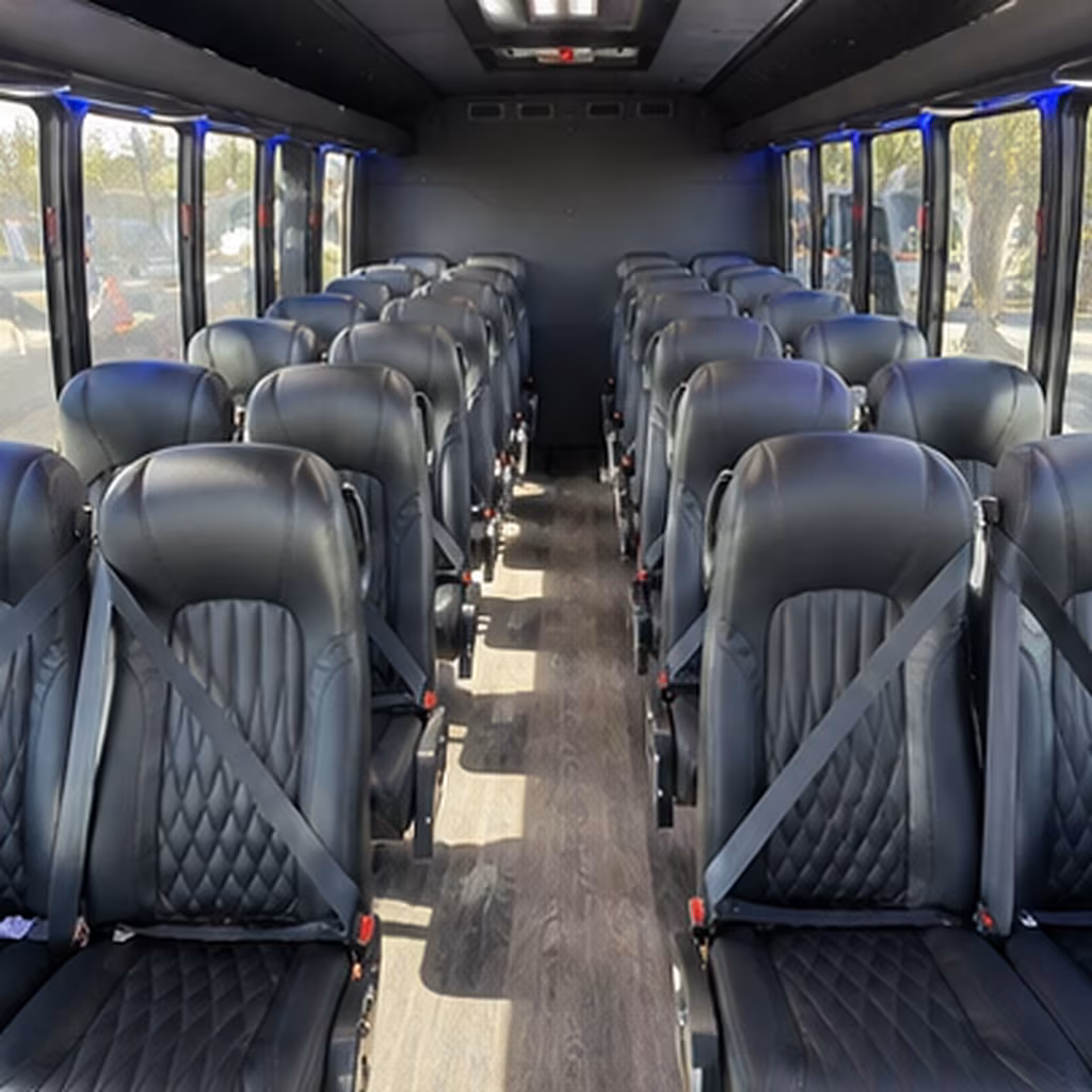 tustin airport transportation onboard seating